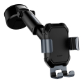 baseus tank gravity car mount holder with suction base tarnish black extra photo 3