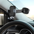 baseus tank gravity car mount holder with suction base tarnish black extra photo 4