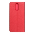 forcell luna book flip case gold for huawei mate 10 lite red extra photo 1