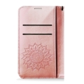 forcell mezzo book flip case for samsung galaxy a32 lte 4g mandala rose gold extra photo 1
