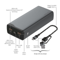 4smarts power bank volthub pro 26800mah 225w with quick charge pd gunmetal extra photo 3
