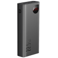 baseus adaman metal digital display quick charge power bank 225w 30000mah titanium grey extra photo 1