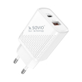 savio la 04 wall usb charger quick charge power delivery 30 18w extra photo 1