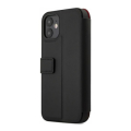 ferrari leather cover off track perforated for apple iphone 12 mini black feogoflbkp12sbk extra photo 2