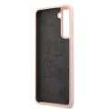karl lagerfeld silicone case iconik full body for samsung galaxy s21 5g g996 pink extra photo 1
