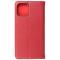 leather forcell case smart pro for iphone 12 12 pro claret extra photo 1