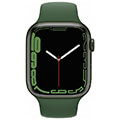 apple watch mkn03 series 7 aluminum green 41mm clover sport band extra photo 1