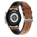 smartwatch oromed oro smart fit 4 ips 45 mm black brown extra photo 2