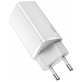 baseus gan2 lite quick charger 2x usb type c 65watt white extra photo 5