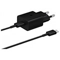 samsung wall charger ep t1510xb 15w usb c data cable black extra photo 3
