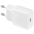 samsung wall charger ep t1510xw 15w usb c data cable white extra photo 1