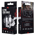 maxlife mxuc 04 cable usb lightning 10 m 3a white extra photo 1