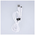 maxlife mxuc 04 cable usb lightning 10 m 3a white extra photo 2