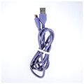 maxlife mxuc 04 cable usb usb c 10 m 3a purple extra photo 1