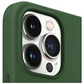 apple iphone 13 pro max silicone case with magsafe clover green mm2p3 extra photo 1