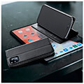 magnet book case for iphone 13 pro black extra photo 4
