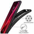 forcell carbon case for samsung galaxy a53 5g black extra photo 1