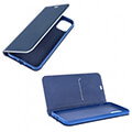 forcell luna book carbon for samsung s22 blue extra photo 2