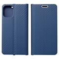 forcell luna book carbon for samsung s22 blue extra photo 3