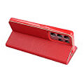 forcell luna book gold for samsung a33 5g red extra photo 1
