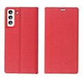 forcell luna book gold for samsung a33 5g red extra photo 2