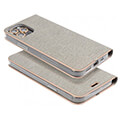 forcell luna book gold for samsung a33 5g silver extra photo 3