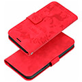 forcell mezzo book case for iphone 13 reindeers red extra photo 1