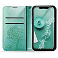 forcell mezzo book case for xiaomi mi 11 lite 5g mi 11 lite lte mi 11 lite ne green extra photo 3