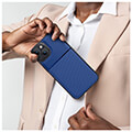 forcell noble case for samsung a12 blue extra photo 4