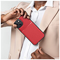 forcell noble case for samsung a12 red extra photo 4