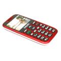 kinito evolveo easyphone xd senior red silver extra photo 2