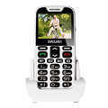 kinito evolveo easyphone xd senior white silver extra photo 3