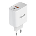 savio la 06 wall usb charger quick charge power delivery 30 30w extra photo 1