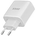 savio la 06 wall usb charger quick charge power delivery 30 30w extra photo 3