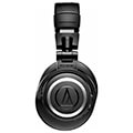 audio technica ath m50xbt2 over ear asyrmata ensyrmata akoystika black extra photo 1