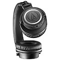 audio technica ath m50xbt2 over ear asyrmata ensyrmata akoystika black extra photo 3