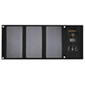 4smarts solar panel voltsolar 21w with 10000mah power bank set black orange extra photo 1