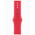 apple watch series 9 mrxg3 41mm product red aluminium case with product red sport band s m extra photo 2