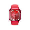 apple watch series 9 mry83 41mm product red aluminoium case with product red sport band m l cellula extra photo 1