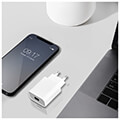 forcell universal travel charger with usb c socket 3a 25w with pd and qc 40 function extra photo 1