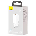 baseus gan2 lite 65watt quick charger type c usb white extra photo 8