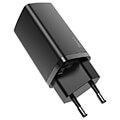 baseus gan2 lite 65watt quick charger type c usb black extra photo 2