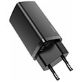 baseus gan2 lite 65watt quick charger type c usb black extra photo 4