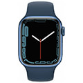 apple watch mkn83 series 7 45mm aluminum blue extra photo 1