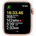 apple watch mkq53 se gold 44mm starlight sport band extra photo 2