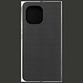 forcell luna book carbon for xiaomi redmi note 11 11s black extra photo 1