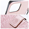 forcell mezzo book case for xiaomi redmi note 11 11s mandala rose gold extra photo 3