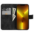 forcell tender book case for iphone 13 black extra photo 2