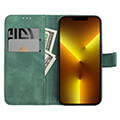forcell tender book case for iphone 13 mini green extra photo 3