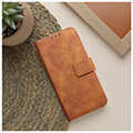 forcell tender book case for samsung galaxy a03s brown extra photo 4